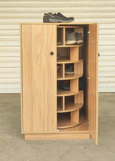 Modern Rotating Shoe Storage Cabinet